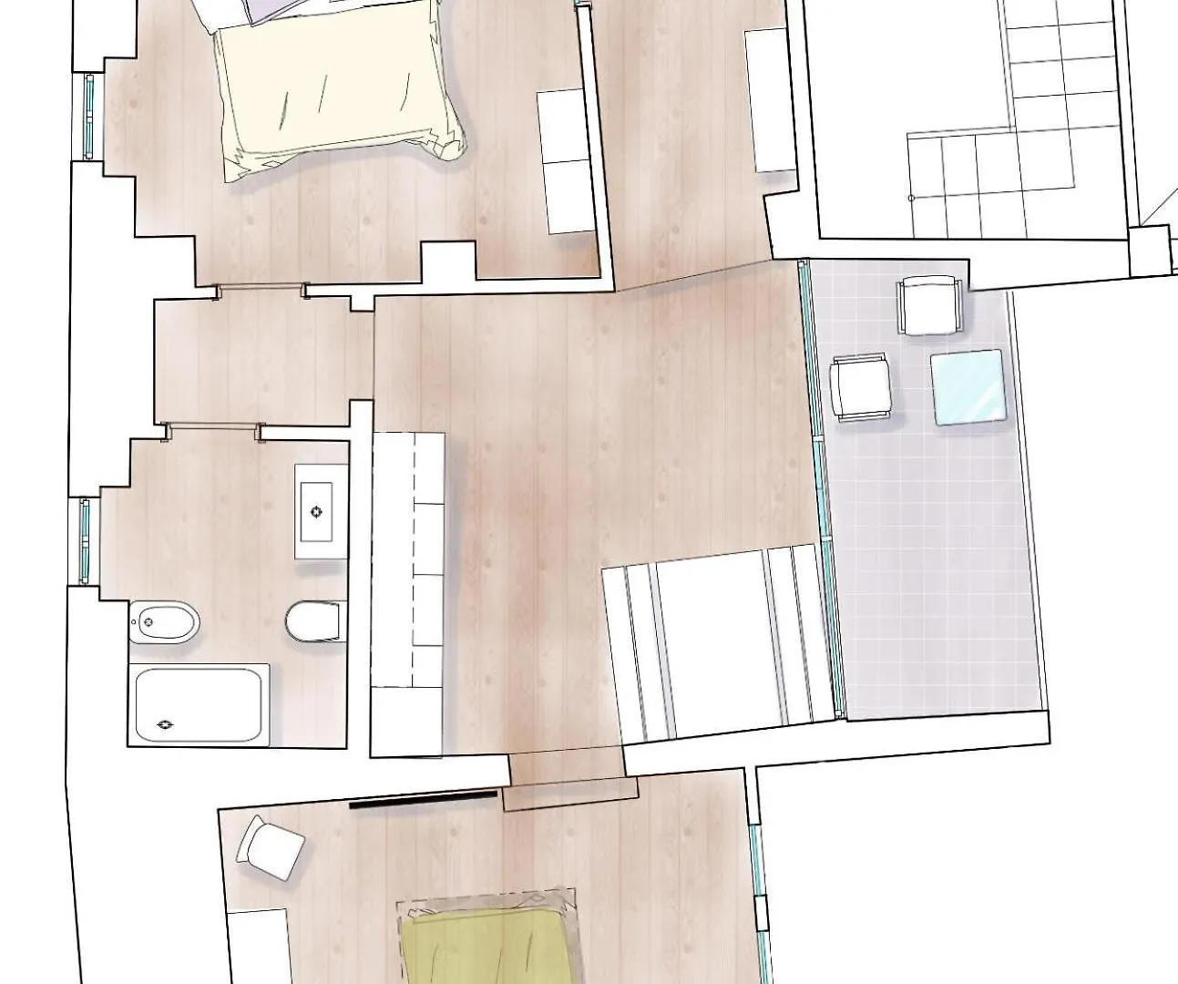 Corte Vezzola Bilocale Emma Apartment Puegnago del Garda